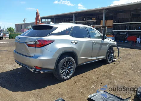 2021 Lexus Rx 350 F Sport Appearance z USA, uszkodzony, nr VIN 2T2SZMAA5MC199146